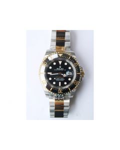 Rolex Sea-Dweller 126603 904L SS/YG Case Black Dial Two Tone Bracelet A2824 ARF