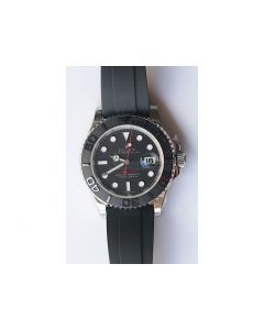 Rolex 2015 YachtMaster Ceramic Black Dial Rubber JF A2836 & A3135